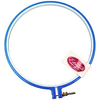 Frank A. Edmunds 8" Blue Plastic Embroidery Hoop