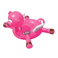 Swimline 4.6ft. LOL Series Flying Pig Pool Float