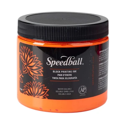 Speedball® Water-Based Block Printing Ink, 16oz.