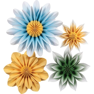 Teacher Created Resources Floral Sunshine Paper Flowers, 4ct.