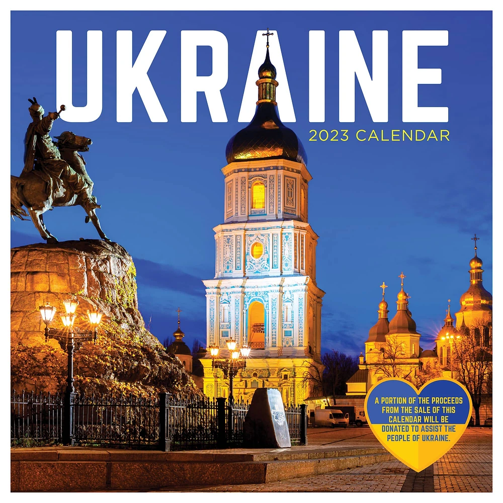 TF Publishing 2023 Ukraine Wall Calendar