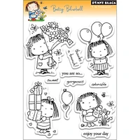 Penny Black Betsy Bluebell Clear Stamps