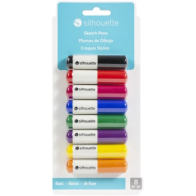 Silhouette® Sketch Pen 8 Color Set