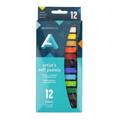 10 Packs: 12 ct. (120 total) Art Alternatives Artist Soft Pastel Set