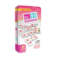 Junior Learning® Match & Learn Short Vowel Dominoes