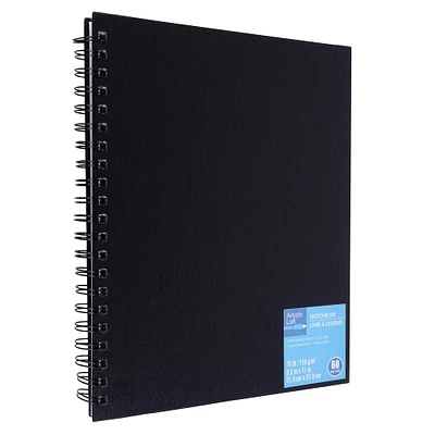 Black Wirebound Sketchbook by Artist's Loft™