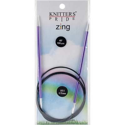 Knitter's Pride™ 40" Zing Fixed Circular Needles