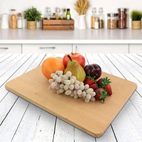 Martha Stewart Beech Wood Cutting Board, 14" x 11"