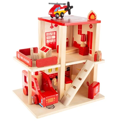 Toy Time Fire Station Playset