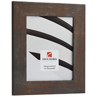 Craig Frames Bauhaus 200 Weathered Steel Picture Frame