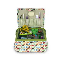 Dritz® Multicolor Retro Large Curved Sewing Basket