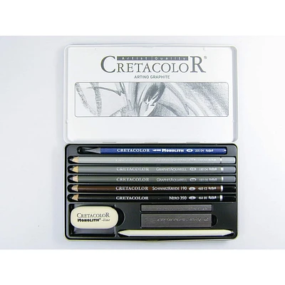 6 Pack: Cretacolor Artino Graphite Drawing Set