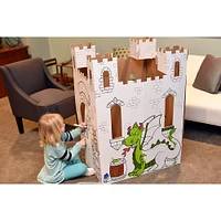 Easy Playhouse Fairy Tale Castle Cardboard Playhouse