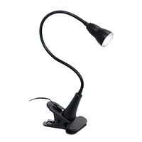 Simple Designs LED Gooseneck Clip Light Desk Lamp