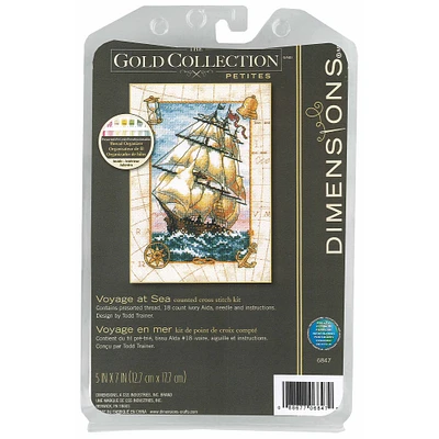 Dimensions® Voyage At Sea Cross Stitch Kit