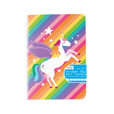 OOLY Mini Pocket Pal Journals: Unique Unicorns, 8ct.