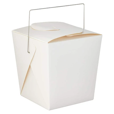 4" White Take-Out Box Set by Celebrate It™