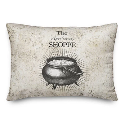 Apothecary Shoppe 1 14" x 20" Throw Pillow