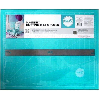 We R Memory Keepers® Magnetic Cutting Mat & Ruler, 18" x 14"