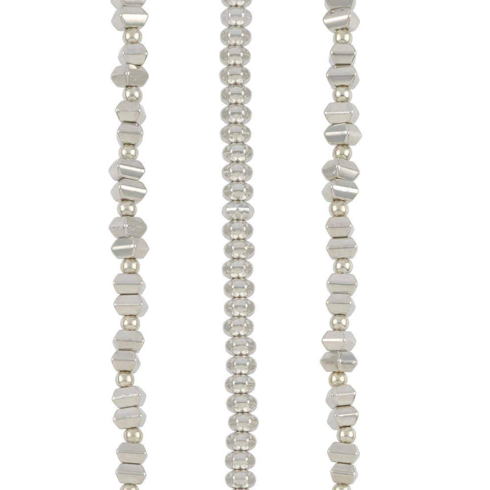 6 Pack: Silver Metal Bead Mix by Bead Landing™