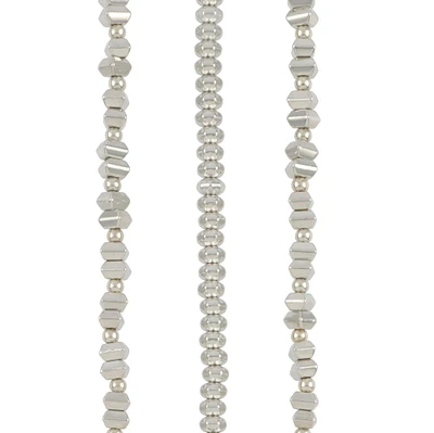 6 Pack: Silver Metal Bead Mix by Bead Landing™