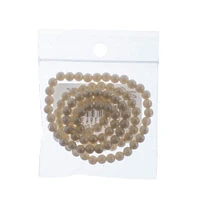 Preciosa Maxima 4mm Pearlescent Glass Nacre Pearls, 100ct.