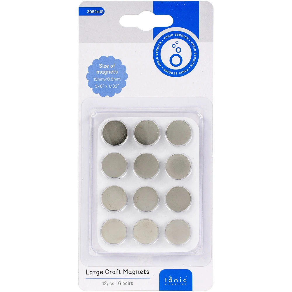 Tonic Studios® 12ct. Large Craft Magnets, 15mm