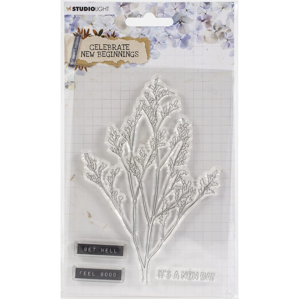 Studio Light Celebrate New Beginnings Nr. Clear Stamp Set