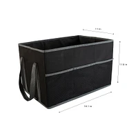 Simplify Black Foldable Trunk Organizer