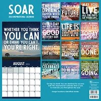 TF Publishing 2024 Soar Wall Calendar