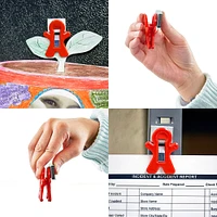 The Pencil Grip™ Magnet Man® Assorted Colors Magnetic Clips