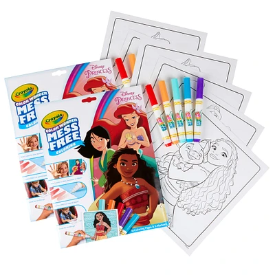 9 Packs: 2 ct. (18 total) Crayola® Color Wonder® Disney Princess Mess Free Coloring Pad & Markers