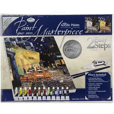 Royal & Langnickel® Terrace At Night Paint-Your-Own-Masterpiece Kit
