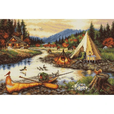 Luca-S Gold Creek Counted Cross Stitch Kit