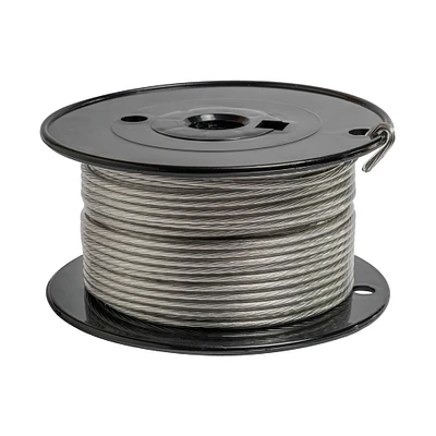 HangZ™ 100lb. Stainless Steel Plastic Coated Gallery Wire, 125ft.