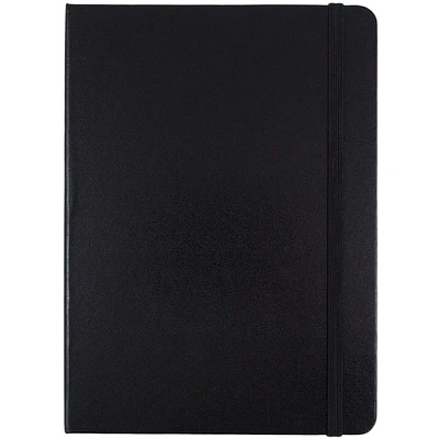 JAM Paper Medium Hardcover Notebook with Elastic Band