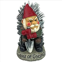 Design Toscano 10" Game of Gnomes Garden Gnome Statue