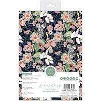 Craft Consortium Enchanted Jungle Double-Sided Paper Pad, 8.25" x 11.75"