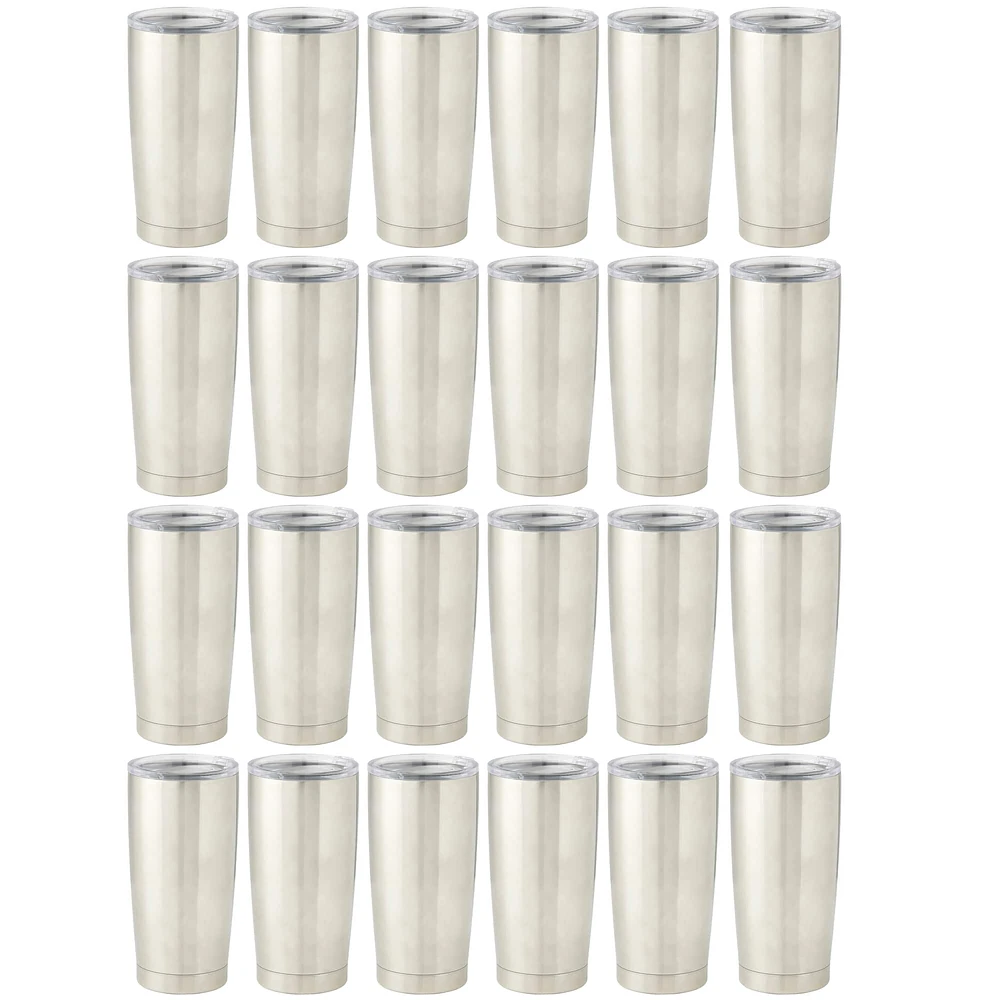 24 Pack: 18.5oz. Stainless Steel Tumbler by Celebrate It™