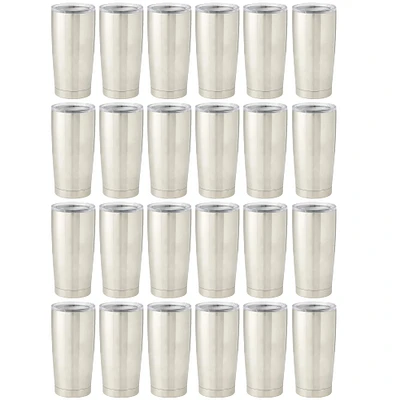 24 Pack: 18.5oz. Stainless Steel Tumbler by Celebrate It™