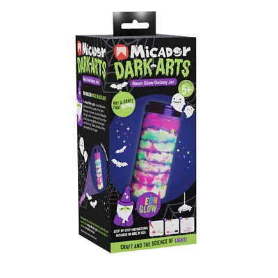 Micador® Dark Arts Neon Glow Galaxy Jar