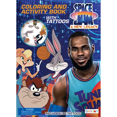 Space Jam: A New Legacy™ Coloring & Activity Book with Tattoos