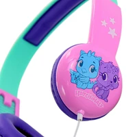 Hatchimals Pink & Blue Kid-Safe Headphones