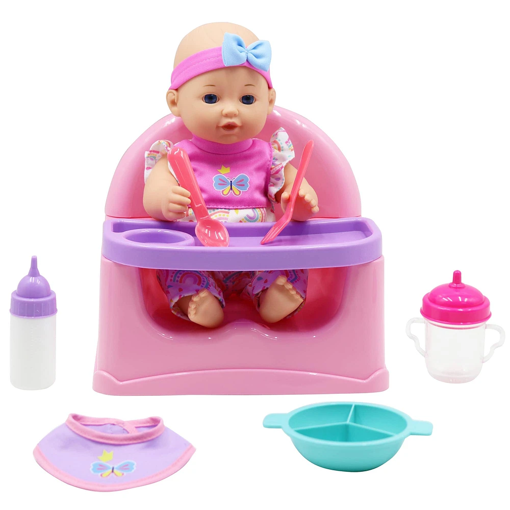 Dream Collection Feeding Fun Doll Set