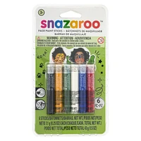 12 Packs: 6 ct. (72 total) Snazaroo™ Primary Face Painting Sticks