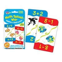 Trend Enterprises® Math Splash War Addition & Subtraction, 12 Packs