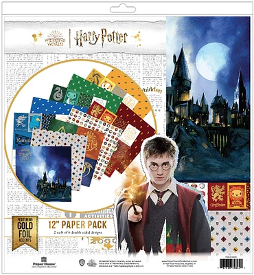 Paper House® Harry Potter™ 12" x 12" Paper, 12 Sheets