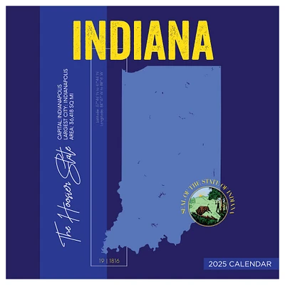 TF Publishing 2025 Home: Indiana Wall Calendar