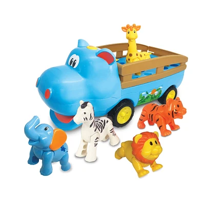 Kiddieland Happy Hippo N' Friends Toy Vehicle