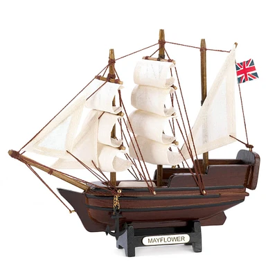 6.5" Mini Mayflower Ship Model Figure
